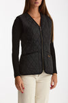 Gilet trapuntato FLECE BETTY nero donna Barbour - 3
