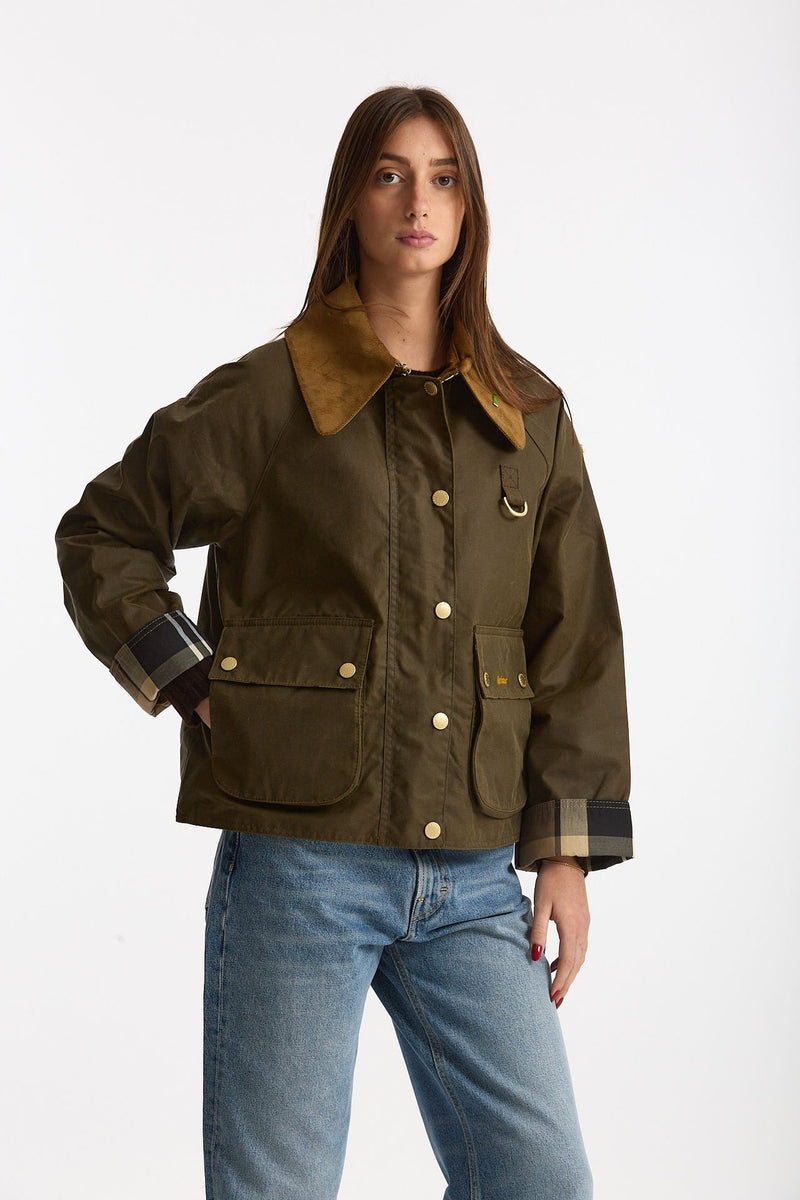 Giubbino ICON SPEY verde BEECH donna Barbour - 3