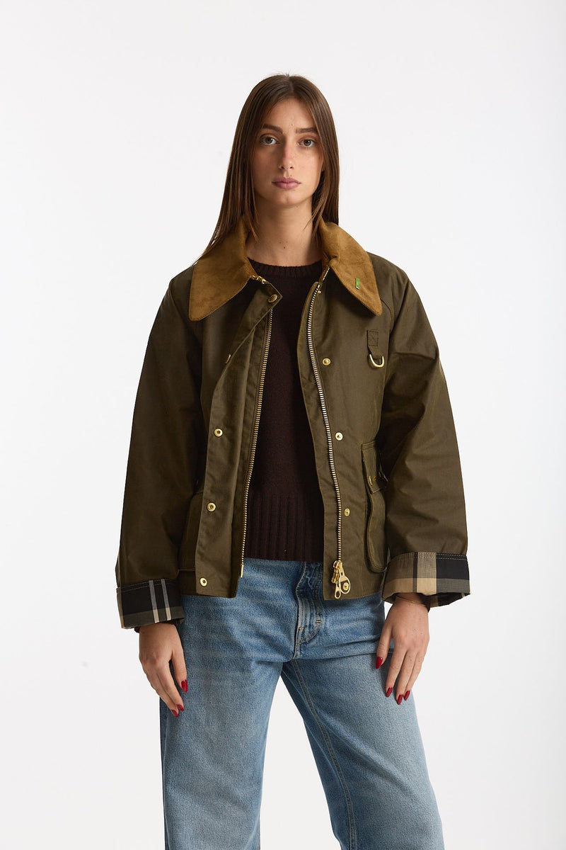 Giubbino ICON SPEY verde BEECH donna Barbour - 1