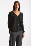 Cardigan over cashmere antracite donna Be you - 1