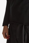 Maglia dolcevita regular in cashmere nuvola nero donna Be you - 5