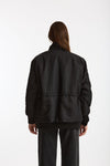 Bomber in nylon nero donna Giorgio brato - 3