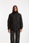 Bomber in nylon nero donna Giorgio brato - 6