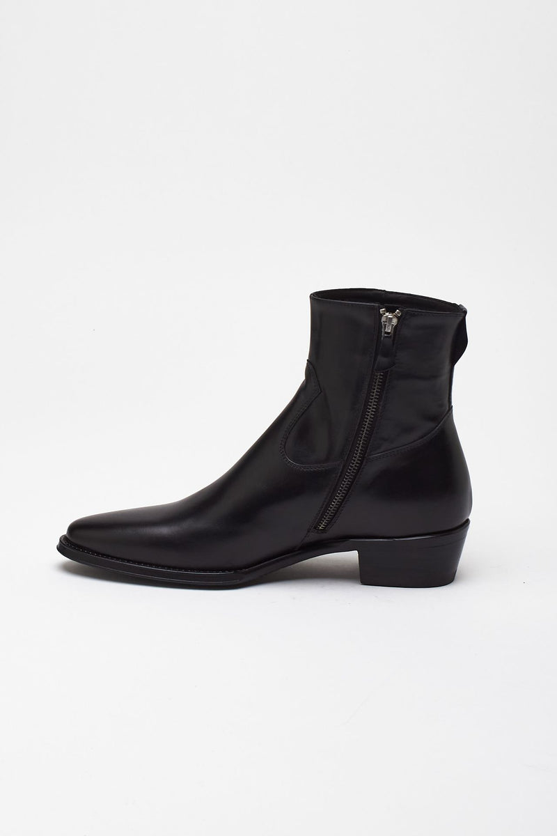 Stivaletti KURT in pelle nero uomo Damy - 5