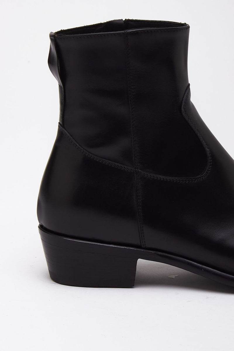 Stivaletti KURT in pelle nero uomo Damy - 7