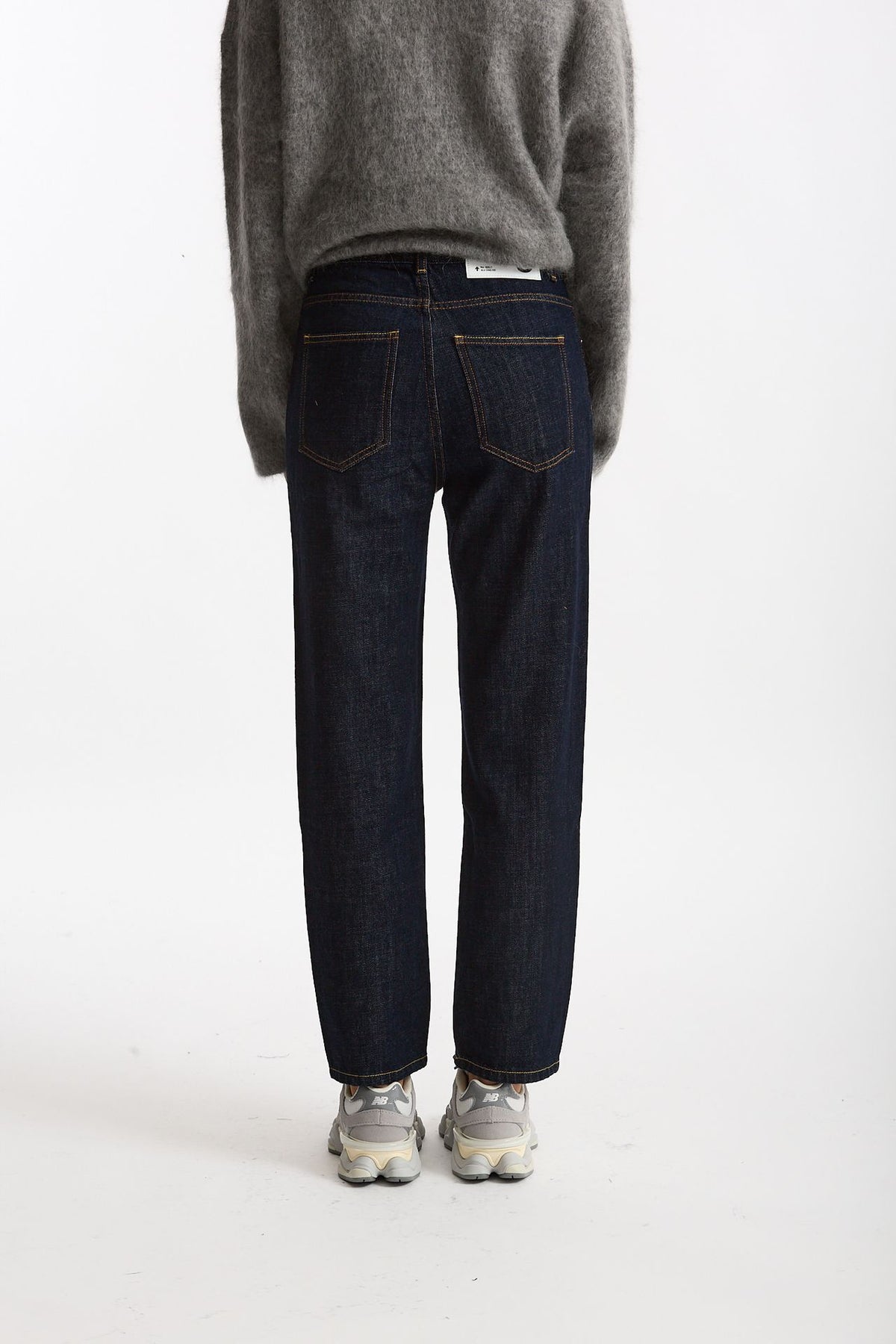 Jeans regular ADID Lavaggio bagnato scuro donna Department five - 3