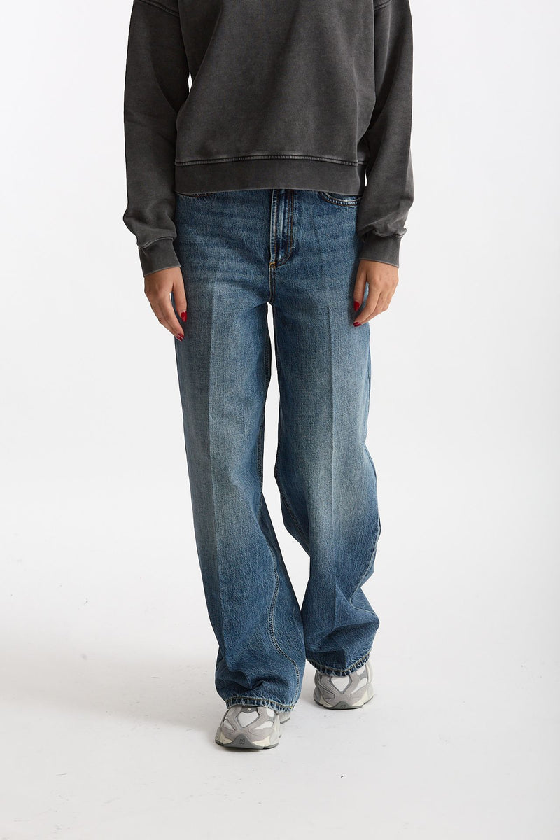 Jeans wide-leg EXPRESS Lavaggio medio scuro donna Department five - 1