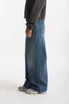 Jeans wide-leg EXPRESS Lavaggio medio scuro donna Department five - 3