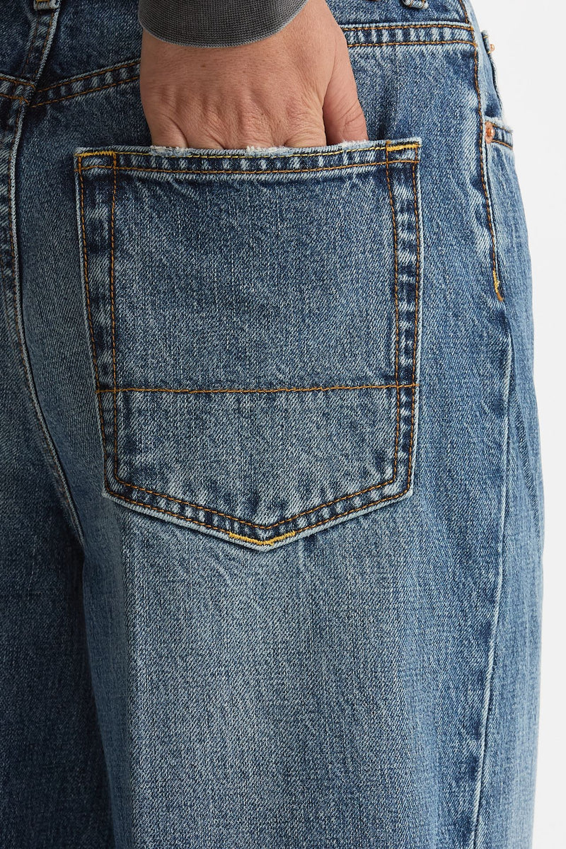 Jeans wide-leg EXPRESS Lavaggio medio scuro donna Department five - 6