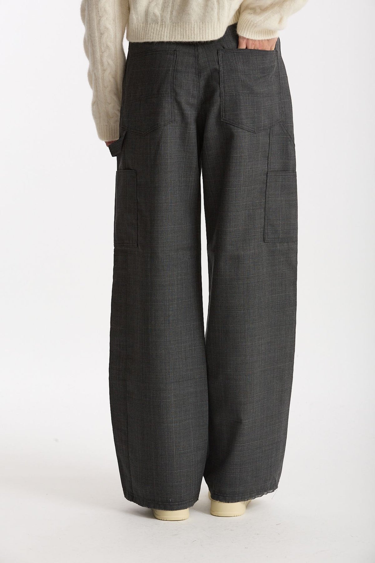 Pantalone work TYPE grigio donna Department five - 2