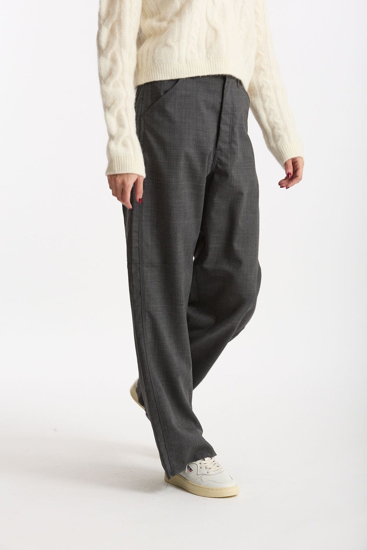 Pantalone work TYPE grigio donna Department five - 3