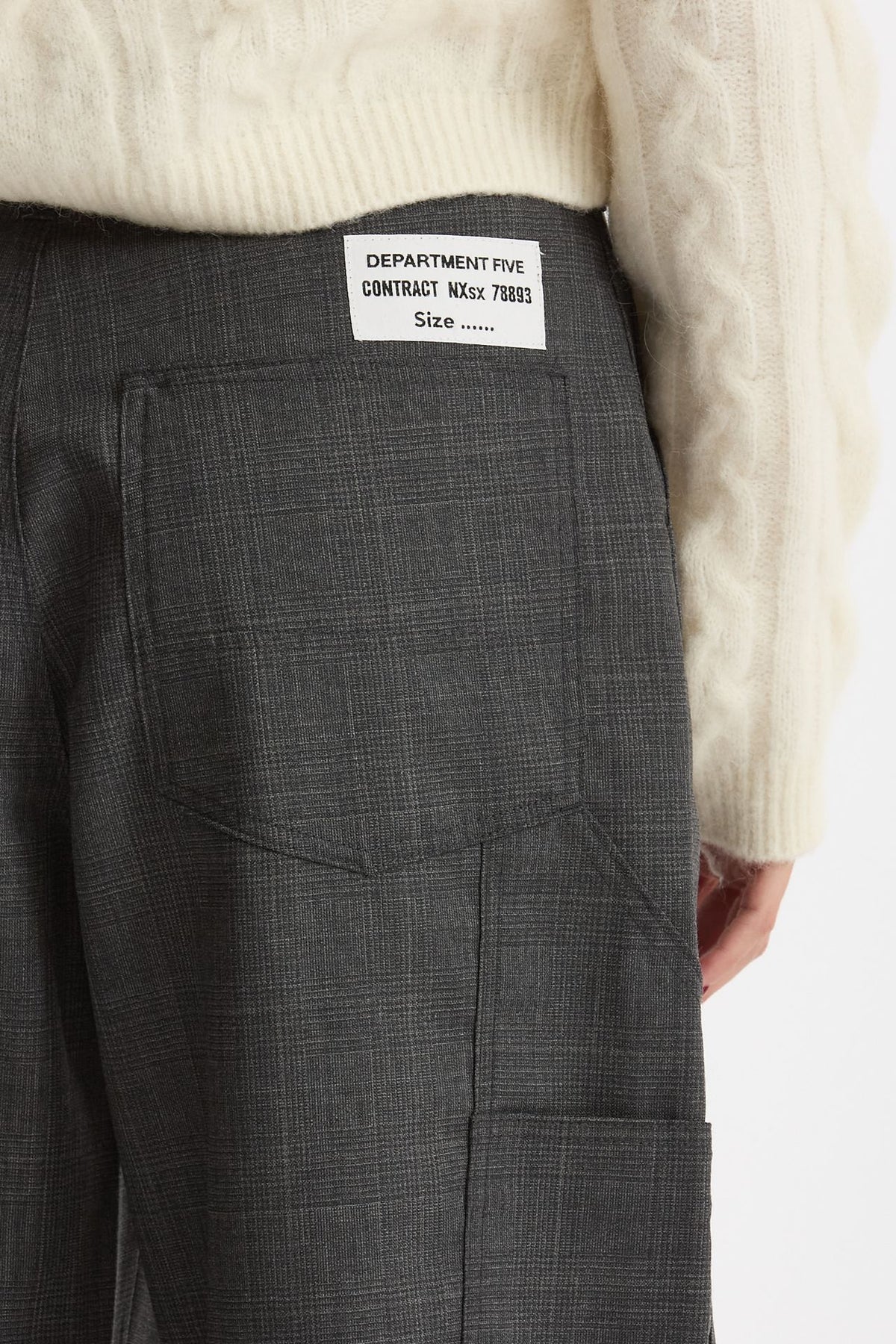 Pantalone work TYPE grigio donna Department five - 6