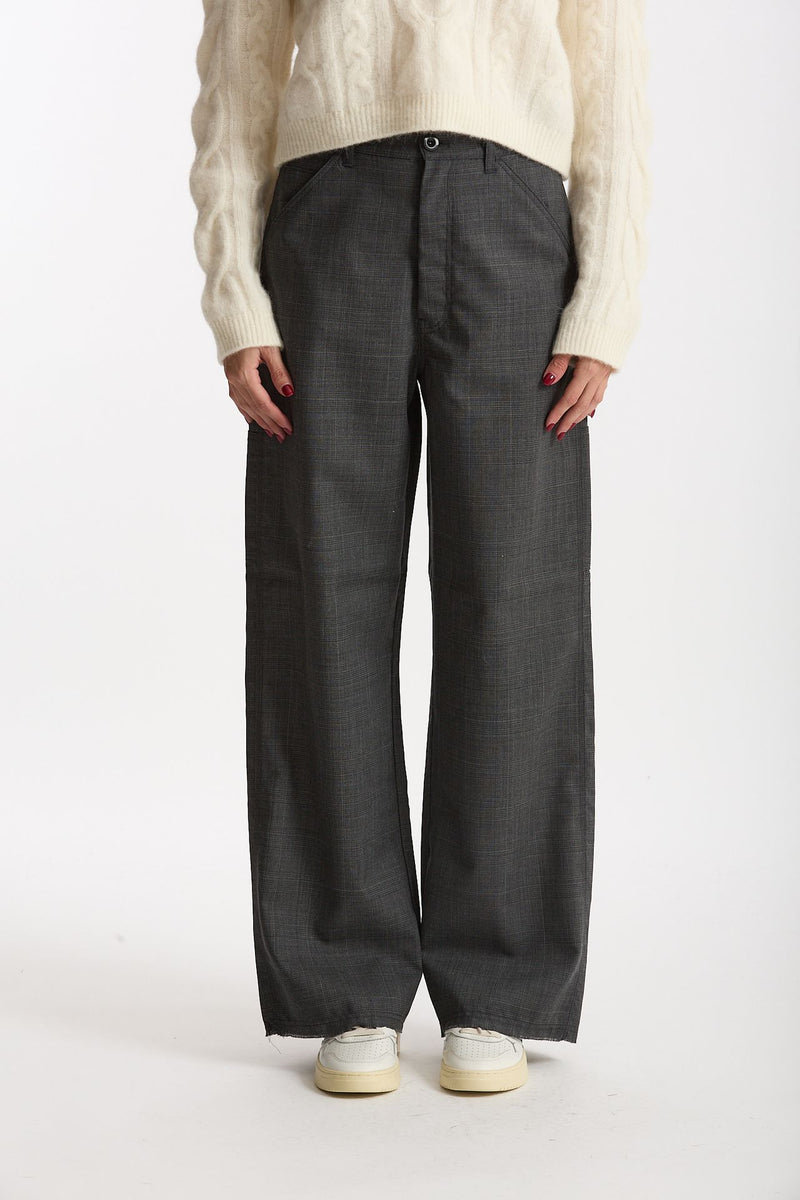 Pantalone work TYPE grigio donna Department five - 1