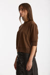 Maglia cut-out RAINI tabacco donna Department five - 3