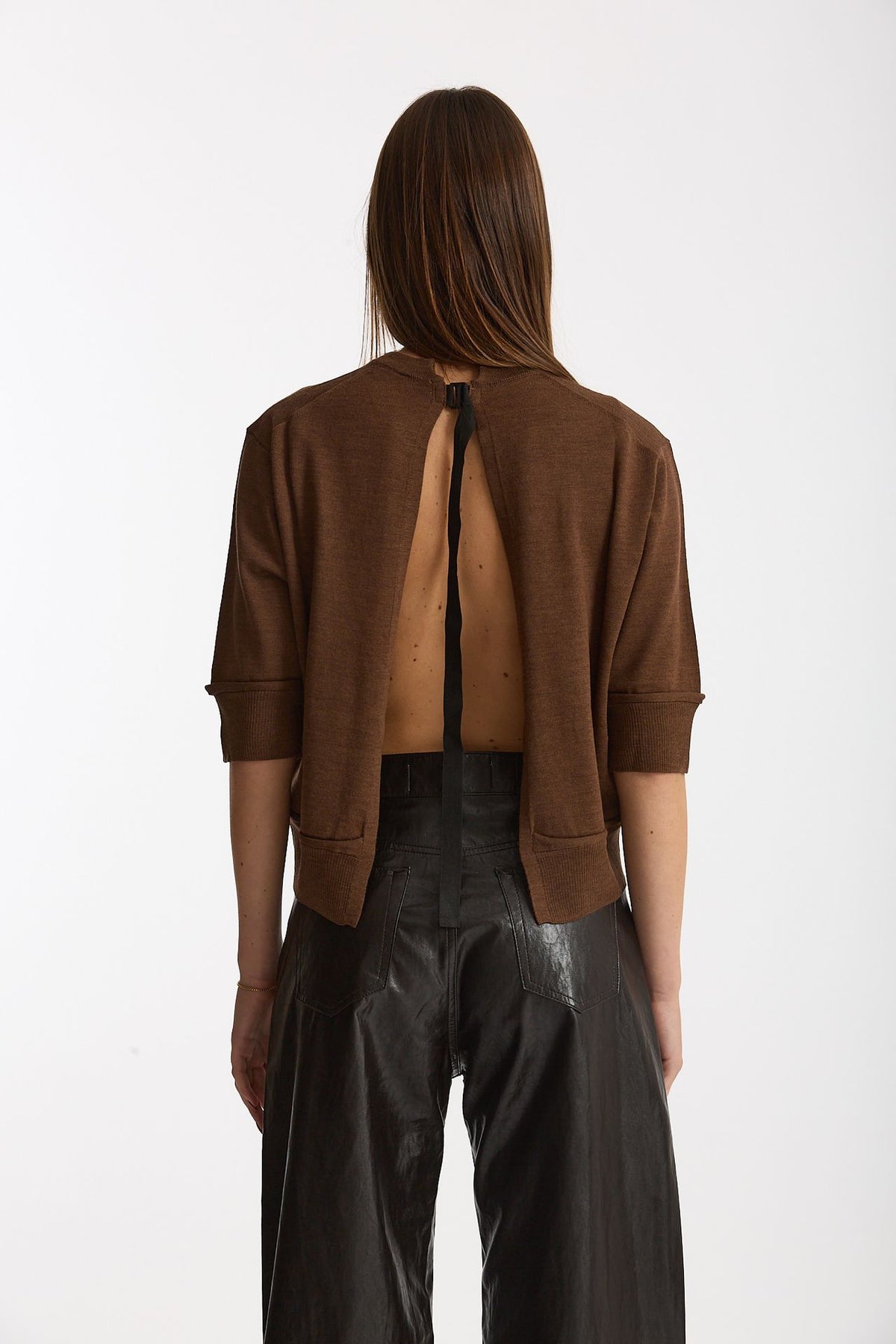 Maglia cut-out RAINI tabacco donna Department five - 2