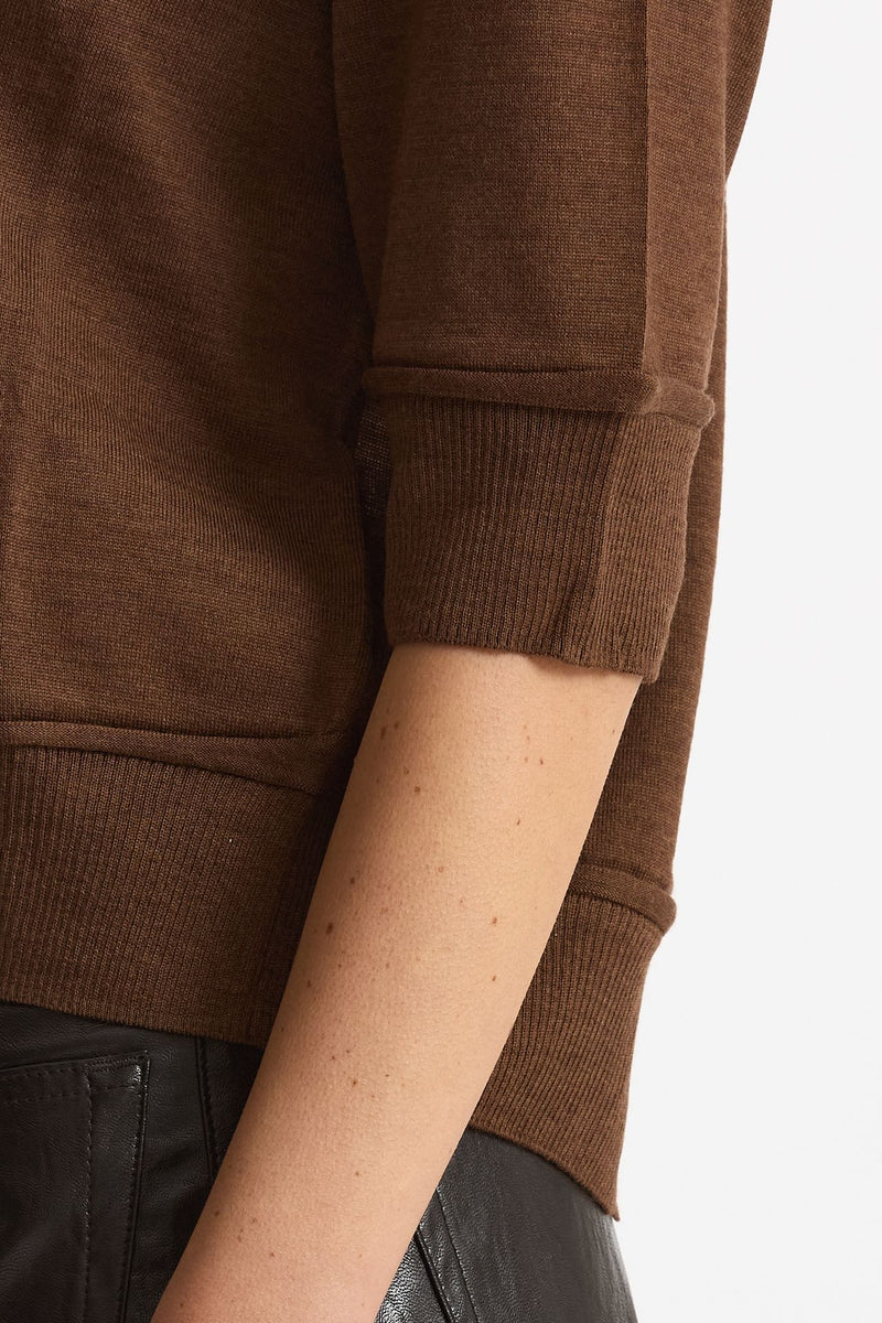 Maglia cut-out RAINI tabacco donna Department five - 5