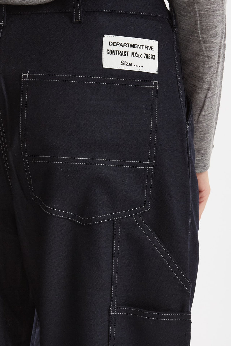 Pantalone work TYPE blu donna Department five - 5