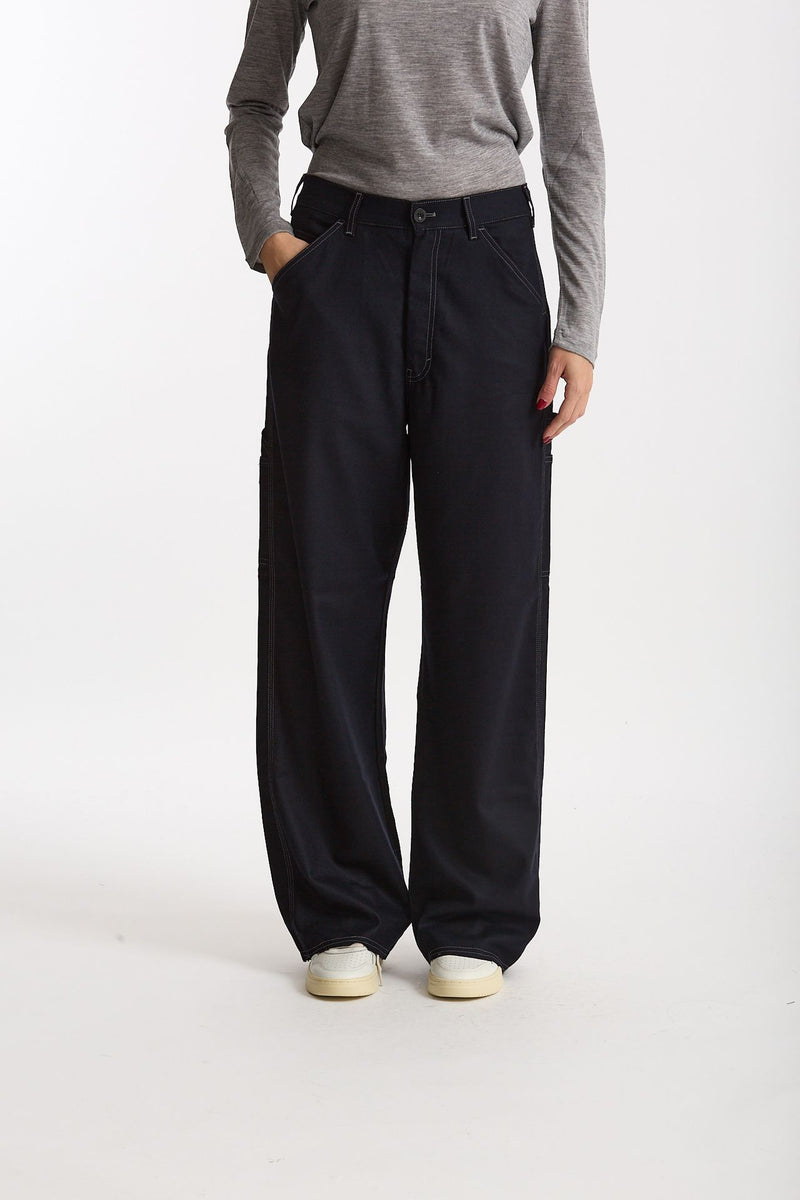 Pantalone work TYPE blu donna Department five - 1