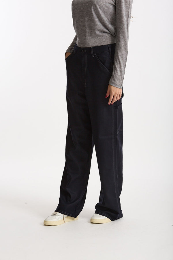 Pantalone work TYPE blu donna Department five