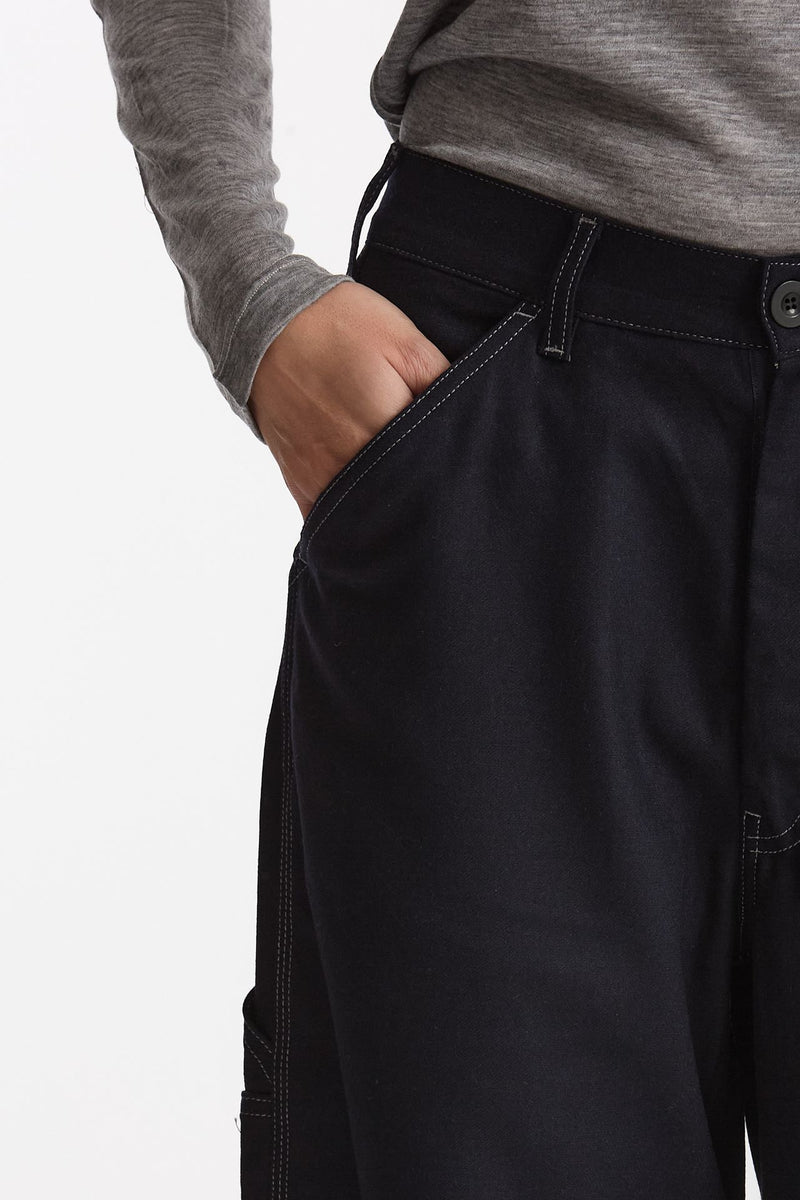 Pantalone work TYPE blu donna Department five - 4