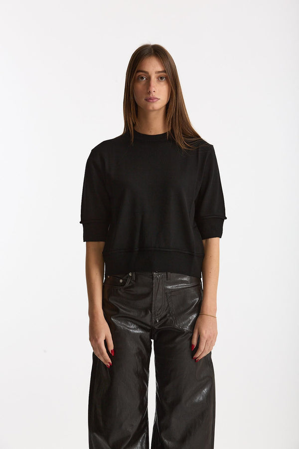 Maglia cut-out RAINI nero donna Department five