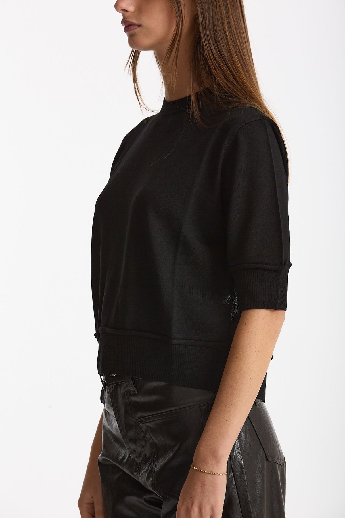 Maglia cut-out RAINI nero donna Department five - 3