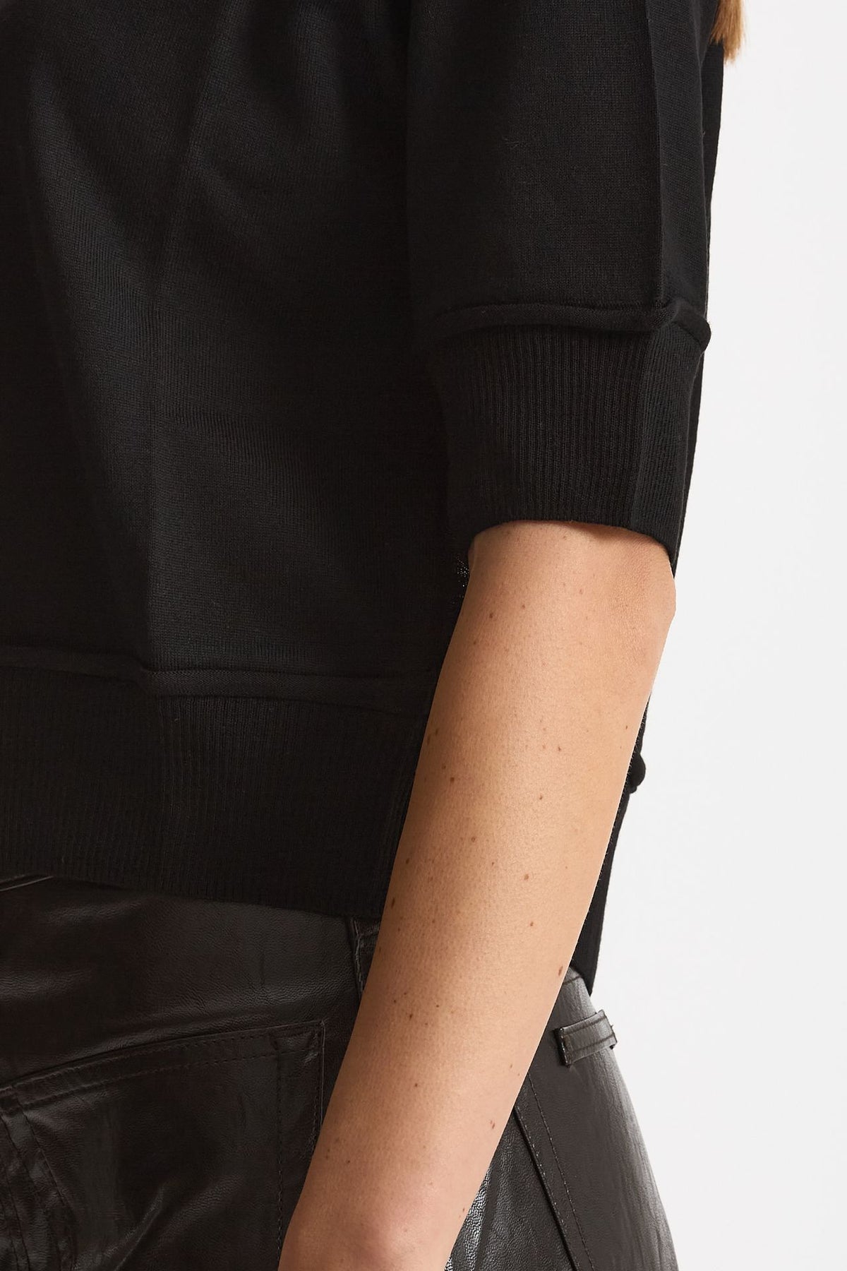 Maglia cut-out RAINI nero donna Department five - 5