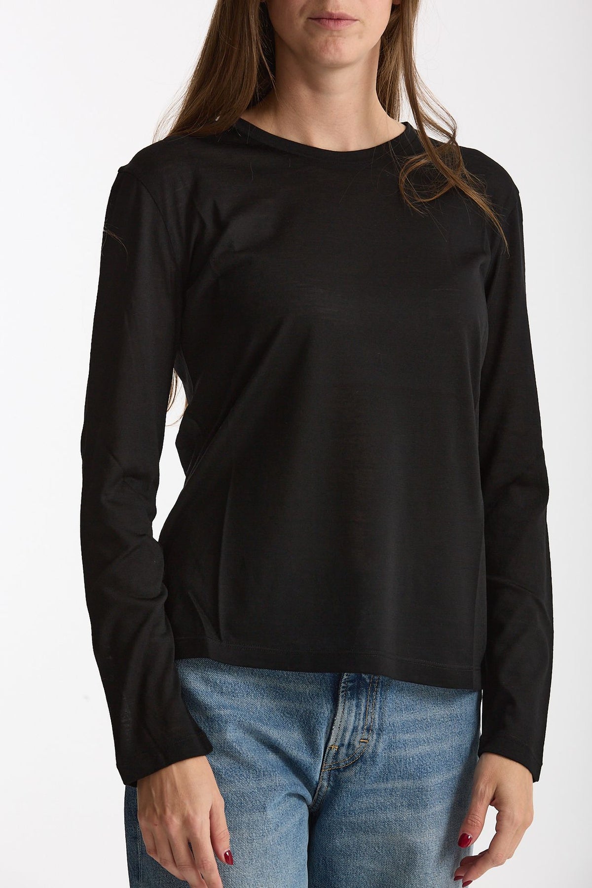 Maglia extra-fine GELLA nero donna Department five - 4