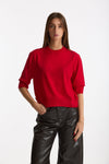 Maglia cut-out RAINI rosso acceso donna Department five - 1