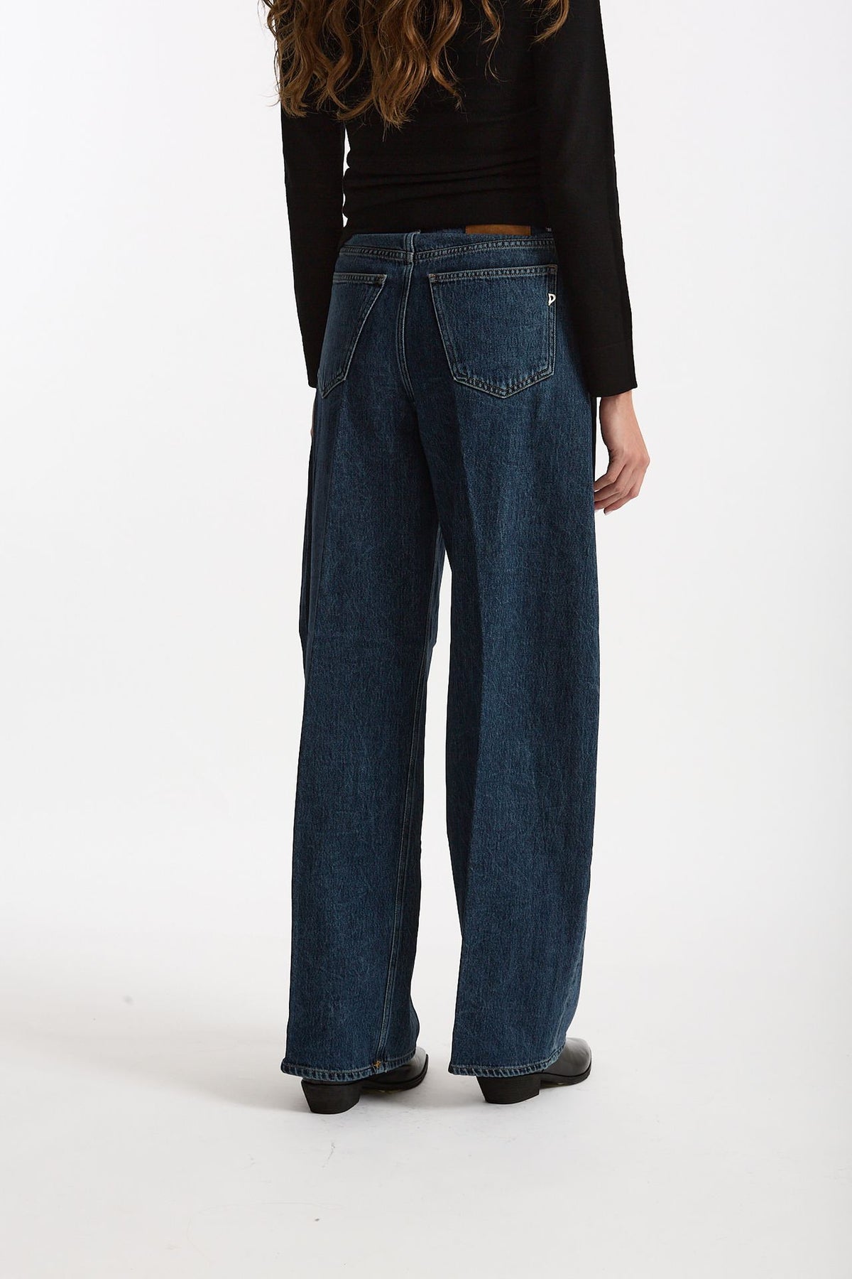 Jeans loose ALEK lavaggio medio scuro donna Dondup - 3