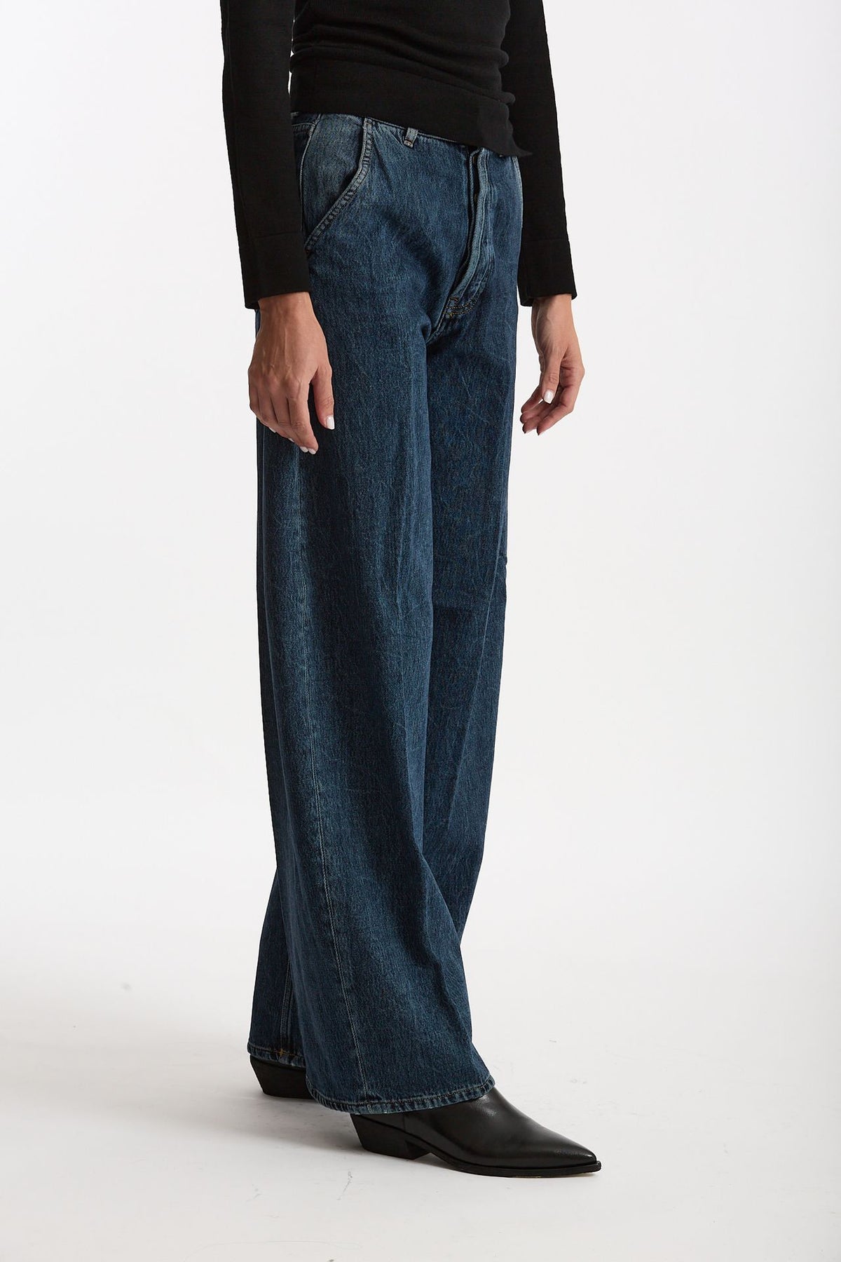 Jeans loose ALEK lavaggio medio scuro donna Dondup - 4