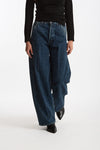 Jeans loose ALEK lavaggio medio scuro donna Dondup - 1