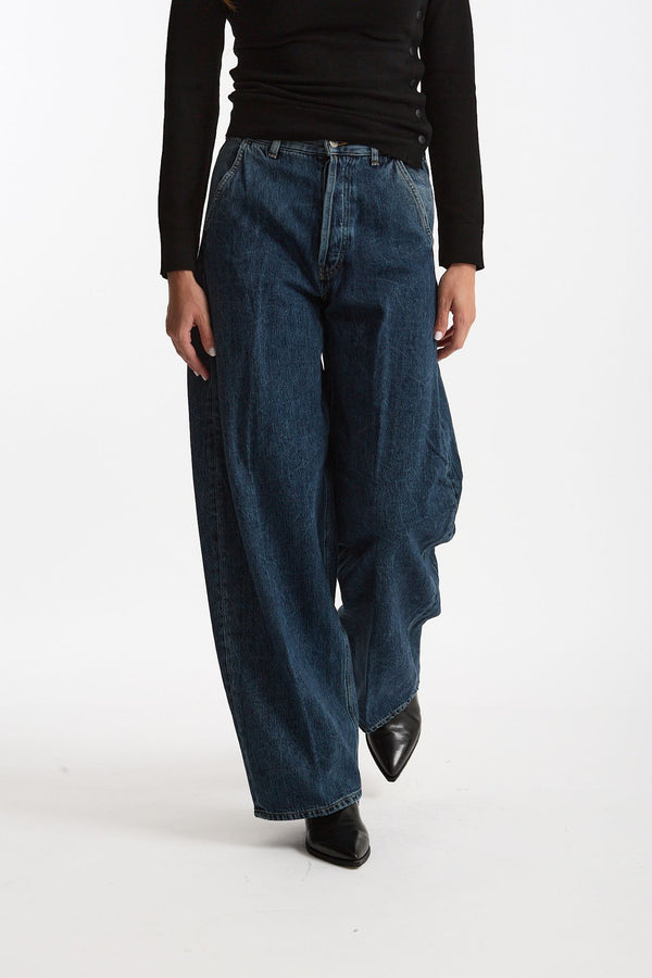 Jeans loose ALEK lavaggio medio scuro donna Dondup