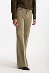 Pantalone palazzo AMBER beige donna Dondup - 5