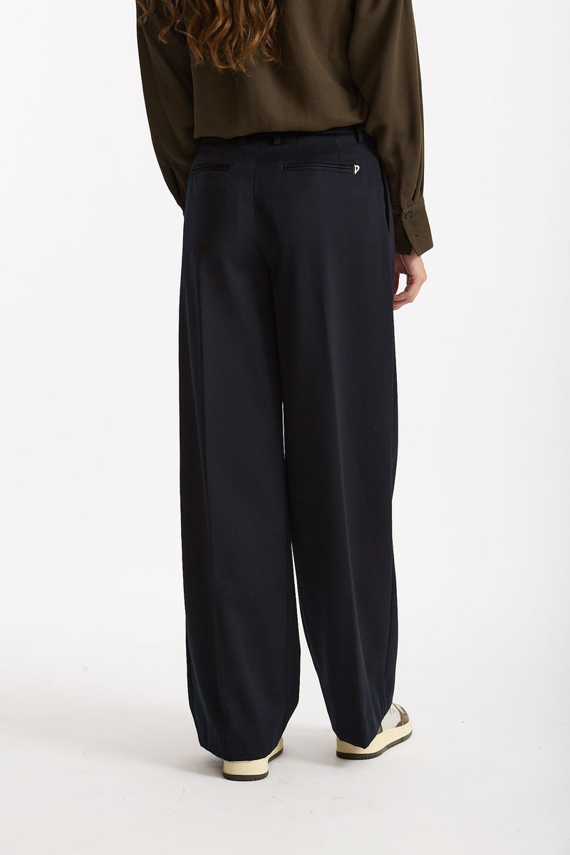 Pantalone wide leg LUCIANA blu donna Dondup - 4