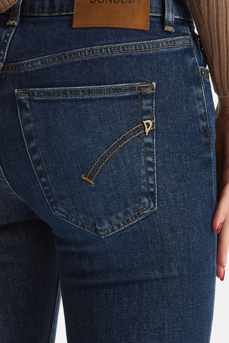 Jeans bootcut NEW LOLA vita alta donna Dondup - 6