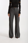Pantalone palazzo grigio antracite donna Dondup - 2