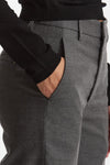 Pantalone palazzo grigio antracite donna Dondup - 4