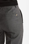 Pantalone palazzo grigio antracite donna Dondup - 5
