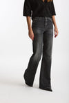 Jeans palazzo AMBER denim antracite donna Dondup - 4