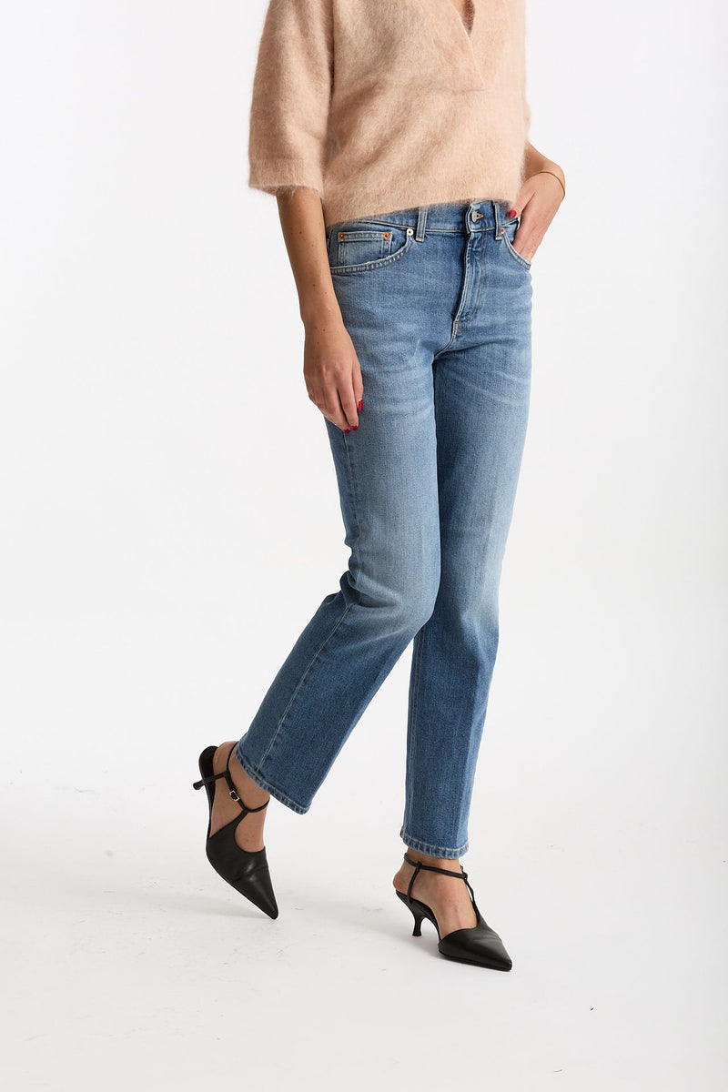 Jeans regular DAFNE medio chiaro donna Dondup - 4