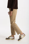 Pantalone slim NIMA in cotone beige donna Dondup - 2