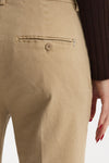 Pantalone slim NIMA in cotone beige donna Dondup - 6