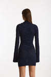 Abito ESIBIZIONISTA tricot slim blu donna Dondup - 2
