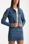 Giubbino ESIBIZIONISTA cropped in denim donna Dondup - 4