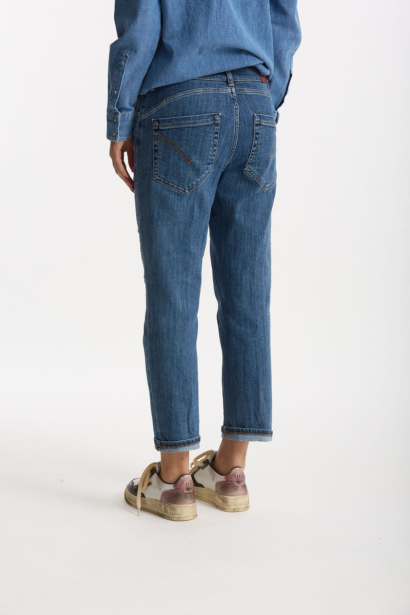 Jeans loose ESIBIZIONISTA KOONS in denim stretch donna Dondup - 3
