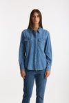 Camicia ESIBIZIONISTA in denim donna Dondup - 2