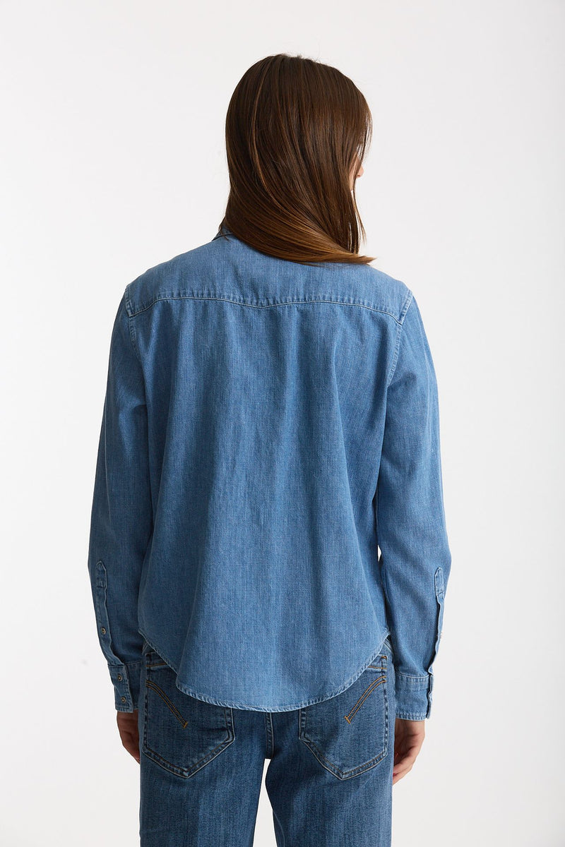 Camicia ESIBIZIONISTA in denim donna Dondup - 4