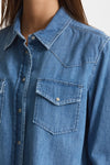 Camicia ESIBIZIONISTA in denim donna Dondup - 6
