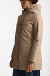 Giaccone TOGGLE in gabardina tecnica beige donna Fay - 4